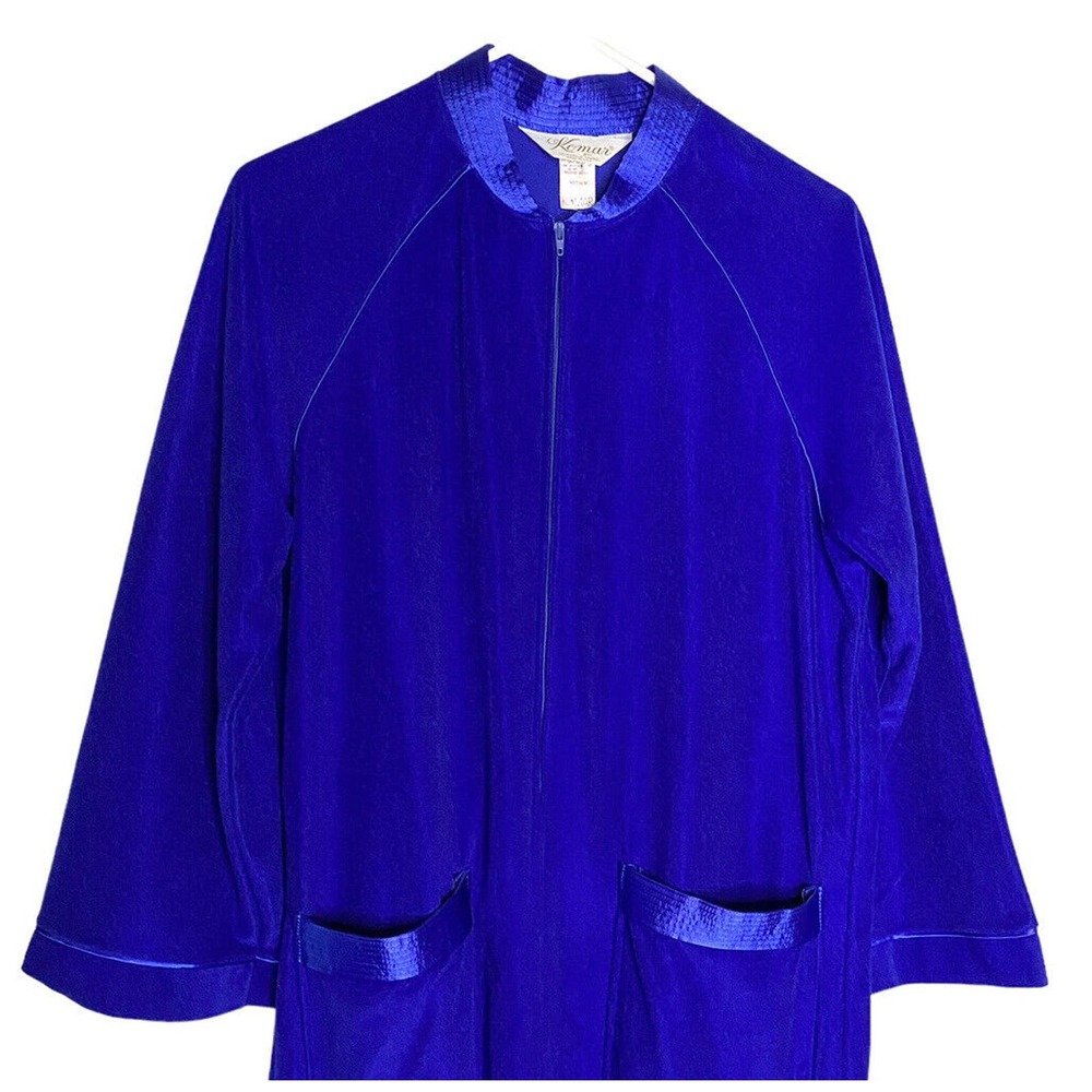 Vintage Komar Robe Half Zip Loungewear - Picture 4 of 9